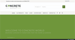 Desktop Screenshot of concrete-world.com